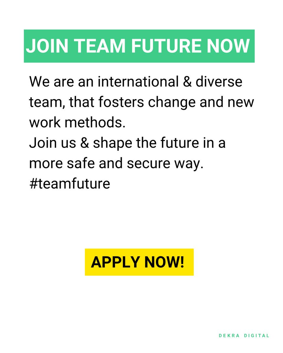 >>> WE ARE HIRING: JOIN TEAM FUTURE NOW <<<​

🟩 FULL STACK DEVELOPER AI HUB (M/F/D)​
🟩 CLOUD ENGINEER AI HUB (M/F/D) ​
🟩 … AND MANY MORE ​

#jobs #jobsearch #hiring #remoteworking #ai #tech #developer #DeveloperJobs #developer