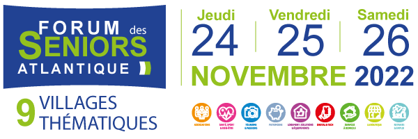 Nous serons présents au <a href="/FDSAtlantique/">FDSatlantique</a> 2022 !
Retrouvez-nous du 24 au 26 novembre 2022, Stand C16.

#FSA2022 #FDSAtlantique #forumdesseniorsatlantique
#Nantes #ParcdesExpositions #exponantes

► Billetterie en ligne :
boutique.exponantes.com/ForumDesSenior…