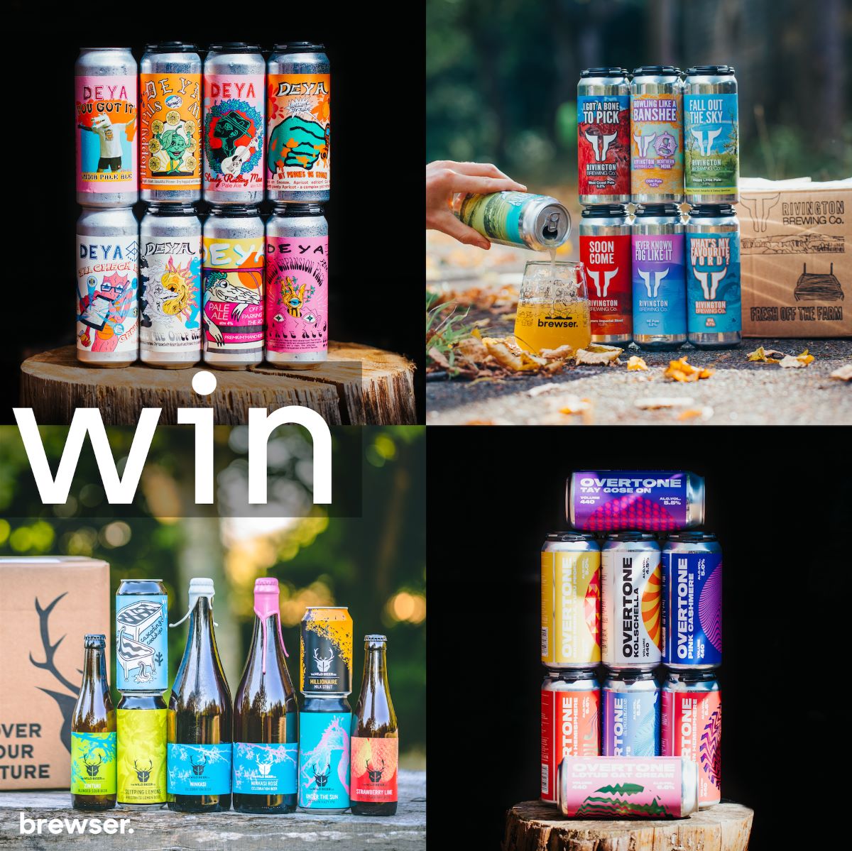 RT this, follow @brewserbeer and tag a mate, to be in the Sunday 13th November 9pm draw to win a BREWSER box of your choice for you and another for your friend (RRP £38 each – choose from 120+ UK independent breweries). Good luck! #ukrunchat 🍻👉 brewser.beer
