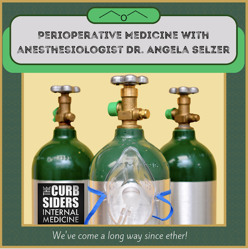 thecurbsiders's tweet photo. #365: Perioperative Medicine with Anesthesiologist Dr. Angela Selzer: We’ve Come a Long Way From Ether 🚨
Learn how an anesthesiologist approaches perioperative medicine! #MedTwitter #FOAMed #Perioperative - https://t.co/4KlcN24356 https://t.co/VcdzmBFWzI