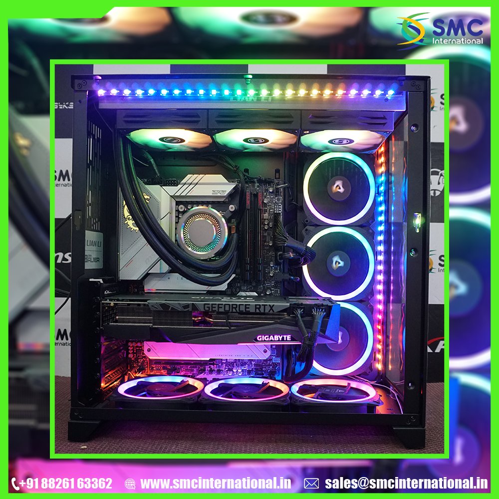 SMCIntOfficial's tweet image. Another Gaming PC Released from the Store,

Specs
Intel Core i5 13600K
MSI Z790 Edge WiFi
Gigabyte GeForce RTX 3080 10GB
Lian Li Galahad 360 ARGB
WD Black SN850 1TB PCIe Gen 4 NVMe SSD
EVGA SuperNova 850GT
Lian Li O11 Dynamic

Want to get yours?
Call us today at +91 88261 63362