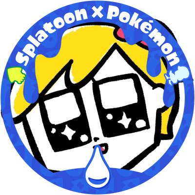 スプラトゥーンのフェスアイコンにしたら鼻水たれてるみたいになっちゃった 