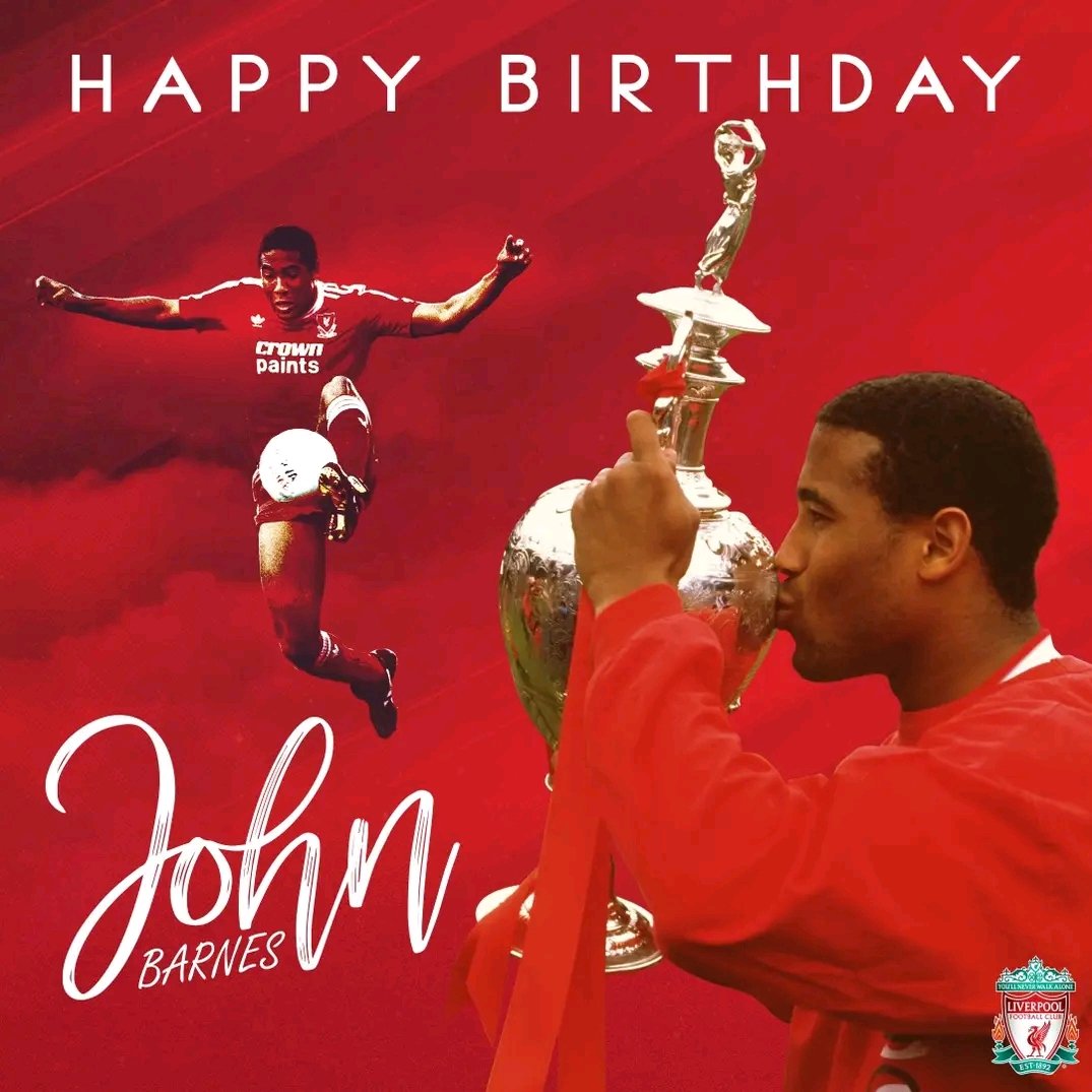 Happy 59th birthday to John Barnes 