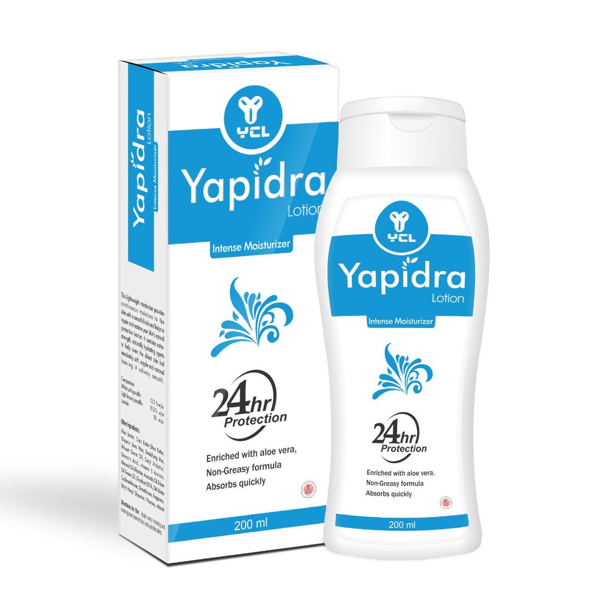 Yapidra Lotion is lightweight moisturizer provides continuous moisture to the skin with a smooth finish and helps to repair and restore your skin’s natural protective barrier. It contains extra strength, naturally hydrating agents to help even the driest skin feel imediately soft