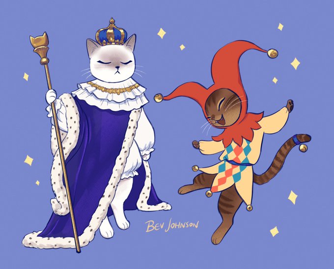 queen and jester  