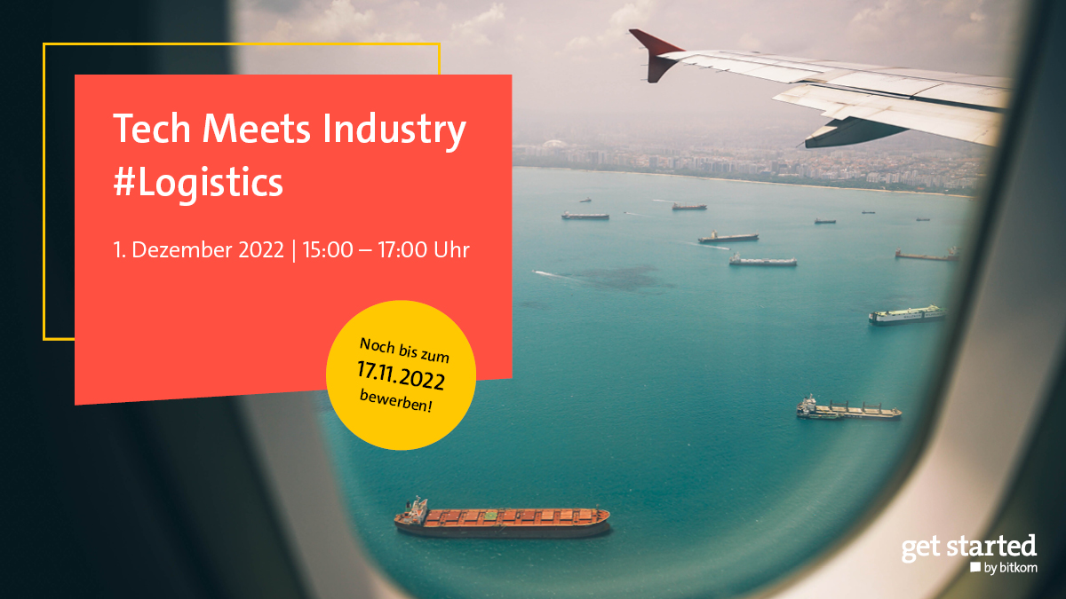 Wie können Bestell- &amp; Lieferketten verknüpft und die letzte Meile effizienter gestaltet werden? Dein #Startup hat eine Lösung? Dann präsentiert sie beim Tech Meets Industry #Logistics vor Corporates wie <a href="/OttoGroup_Com/">Otto Group</a>, <a href="/HHLA_Group/">HHLA</a> &amp; <a href="/DeutschePostDHL/">Deutsche Post und DHL News</a>⬇️
bitkom.org/Themen/Bewerbu…