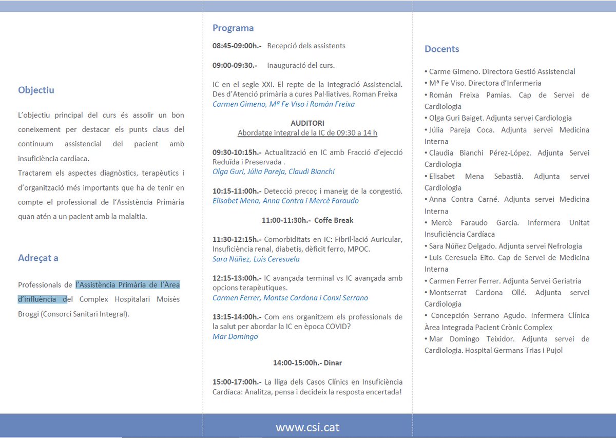 Consorci Sanitari Integral tweet media