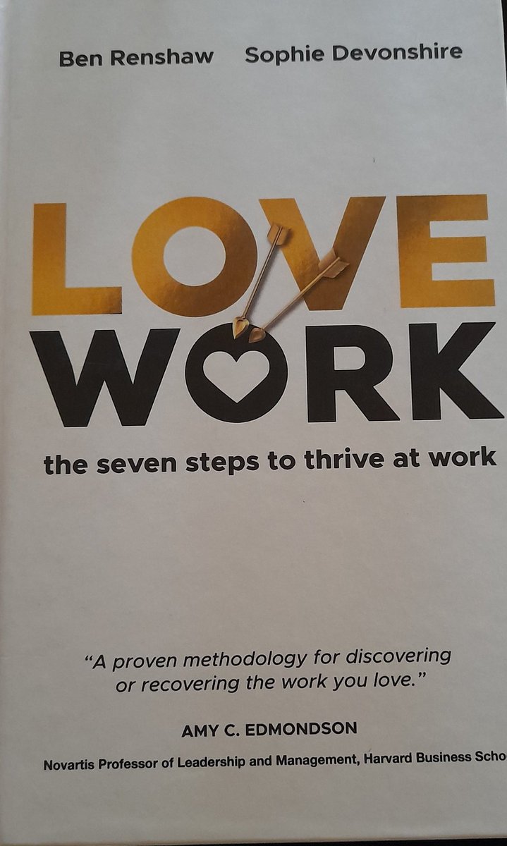 edsanvirtuals's tweet photo. I started reading LOVE WORK(the seven steps to thrive at work)by @s_devonshire and @BENRenshaw.
This book is amazing and I am having different perspective about work. Stay tuned as I share the different tips and notes that stood out for me. #LeadershipDevelopment https://t.co/m2g5xGOf4G