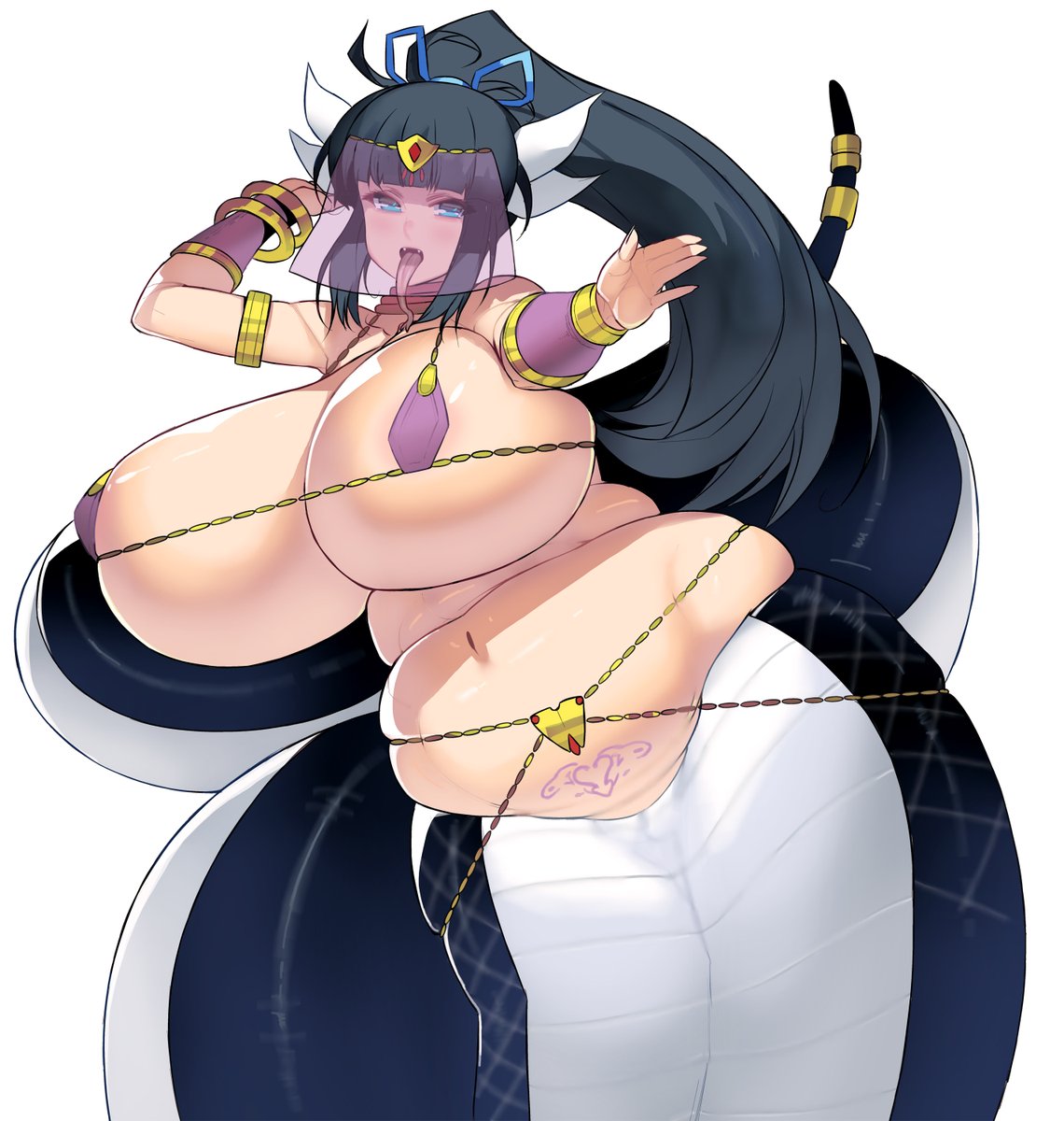 だらしない体のラミア
https://t.co/0Th2lm2CBC 