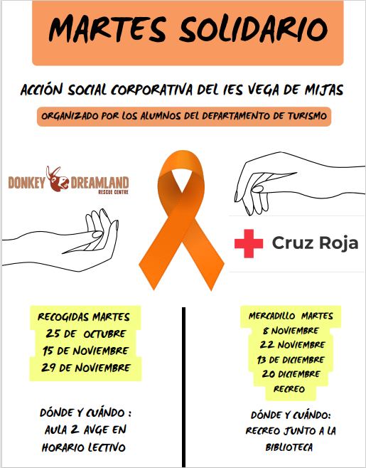 ProgramaInnicia's tweet photo. El MARTES SOLIDARIO, organizado por Noemí Zambrana, tiene el objetivo de despertar la iniciativa solidaria de nuestro alumnado. Consiste en un Mercadillo en el que el alumnado puede traer objetos que ya no necesiten y aportarlos para venderlos en los recreos. https://t.co/tm8yRIERzs