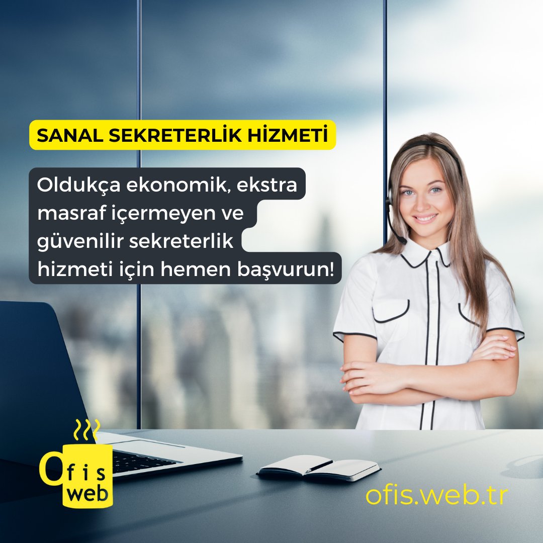 Sanal sekreterlik hizmeti masraflarınızı azaltır, şirket telefonunuz profesyonel bir sekreter tarafından cevaplanır. İster yeni bir telefon hattına sahip olun, ister eski numaranızı sanal ofis santralimize taşıyın, tercih sizin! Detaylı bilgi için: ofis.web.tr