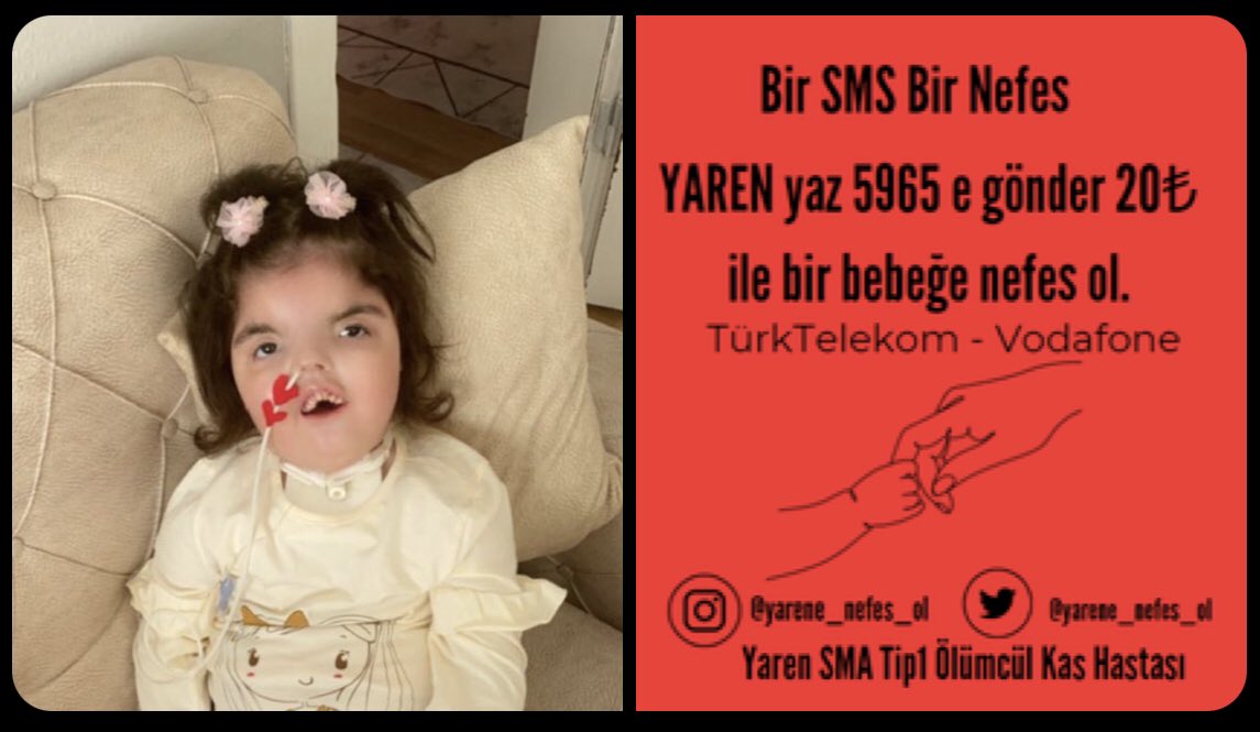 'Dünyada bir tane dahi çocuk mutsuz olduğu sürece, büyük icatlar ve ilerlemeler hiçtir.'
/Albert Einstein

Bugün 1 SMS ile umut olmaya ne dersin?
YAREN yaz 5965 e gönder.

@yarene_nefes_ol  💙 🎈 
 #BeraberYaşatacağız