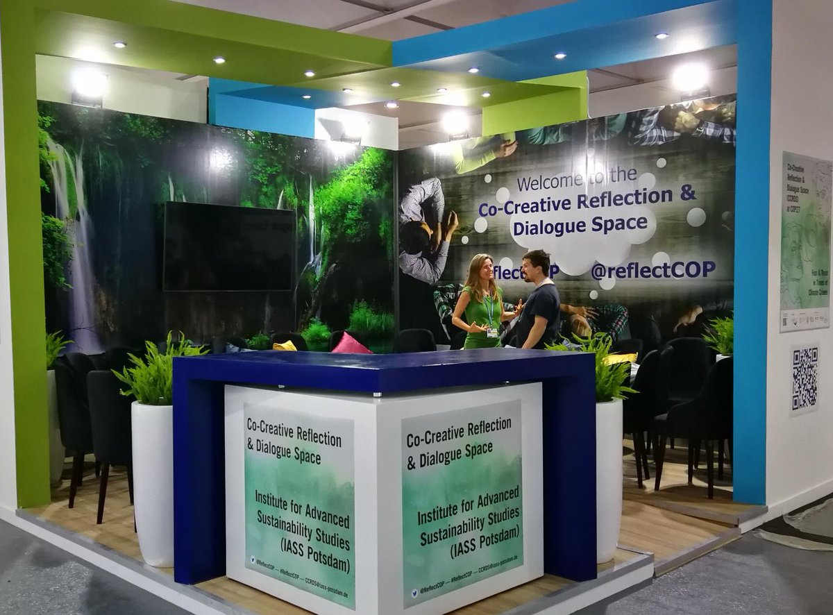 ReflectCop's tweet photo. There are no official sessions at #COP27 today, but we‘d like to get to know you better - so come by, discuss and connect! #ReflectCOP https://t.co/RnQcTgBbEc