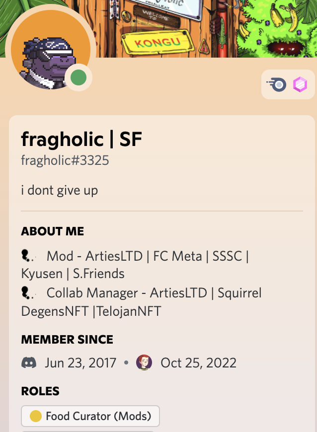 Fragholic tweet media