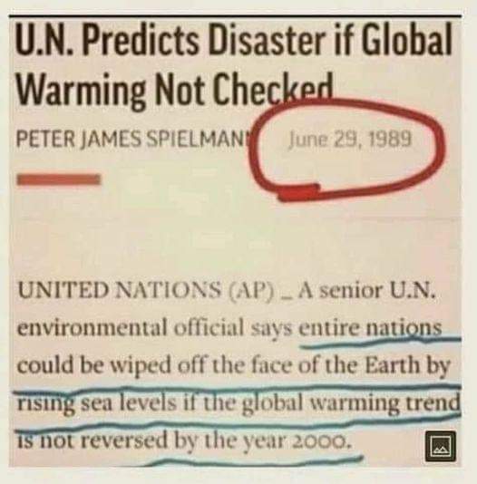 juneslater17's tweet image. We are being run by fantasists, whose egos believe that making us live a lesser life will change the weather in 300 years time. They&apos;ve created a multi trillion dollar industry funded mainly by taxes.Theyve been lying for decades.