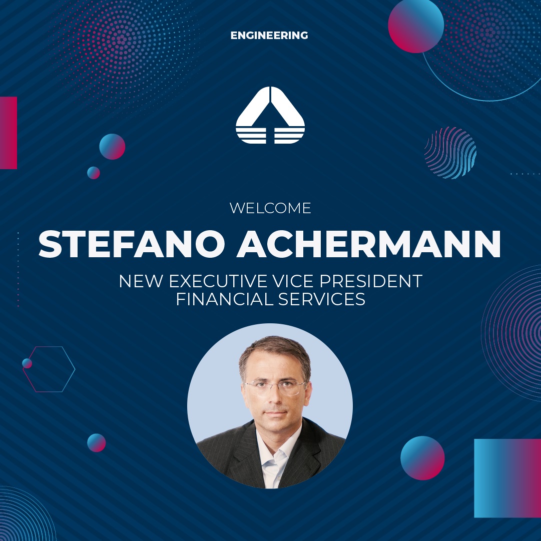 EngineeringSpa's tweet image. Stefano Achermann entra in Engineering con il ruolo di Executive Vice President Financial Services, diventando parte del nostro Leadership Team. 
Continuerà a guidare @BeTseGroup in qualità di CEO. 
A Stefano i migliori auguri di successo per le nuove sfide.
#LifeAtEngineering