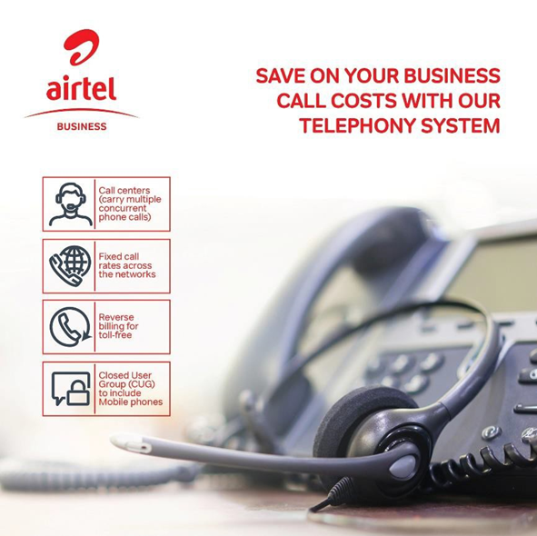 Airtel_Zambia's tweet photo. Connect your business the smart way with Airtel Business’ Telephony system. With the advantage of fixed call rates across networks, you are sure to push your business to greater heights. Please E-mail us at AirtelBusiness@zm.airtel.com to get connected. #TelephonyServices https://t.co/qrT8dSqakW