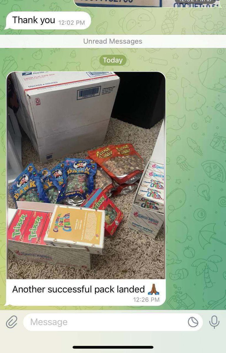 BrainAlienated's tweet image. Always on point 📦