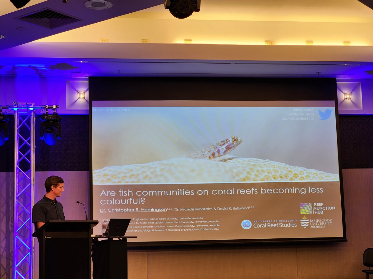 Isabelle Ng (@iseabelle_ng) on Twitter photo <a href="/ReefFunctionHub/">Reef Function Hub</a> <a href="/bellwoodlab/">The Bellwood Lab</a> members Will Collins <a href="/WillC_98/">William Collins</a> , Pooven Muruga <a href="/Pooven_Muruga/">Pooven Muruga</a> , and Chris Hemingson <a href="/thehemi65/">Dr. Christopher Hemingson</a> absolutely nailed their talks at #ASFB2022 It was a joy watching them present their work for the first time 😊
<a href="/jcu/">James Cook Uni</a> @CoralCoE <a href="/ReefFunctionHub/">Reef Function Hub</a> <a href="/bellwoodlab/">The Bellwood Lab</a> members Will Collins <a href="/WillC_98/">William Collins</a> , Pooven Muruga <a href="/Pooven_Muruga/">Pooven Muruga</a> , and Chris Hemingson <a href="/thehemi65/">Dr. Christopher Hemingson</a> absolutely nailed their talks at #ASFB2022 It was a joy watching them present their work for the first time 😊
<a href="/jcu/">James Cook Uni</a> @CoralCoE