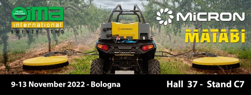 Visit us at EIMA international show , Bologna
Hall 37 - Stand C7

<a href="/matabisprayers/">Matabi Pulverizadores</a> @EimaInt

#eima2022 #eimainternational #Eima #agriculture #sprayer