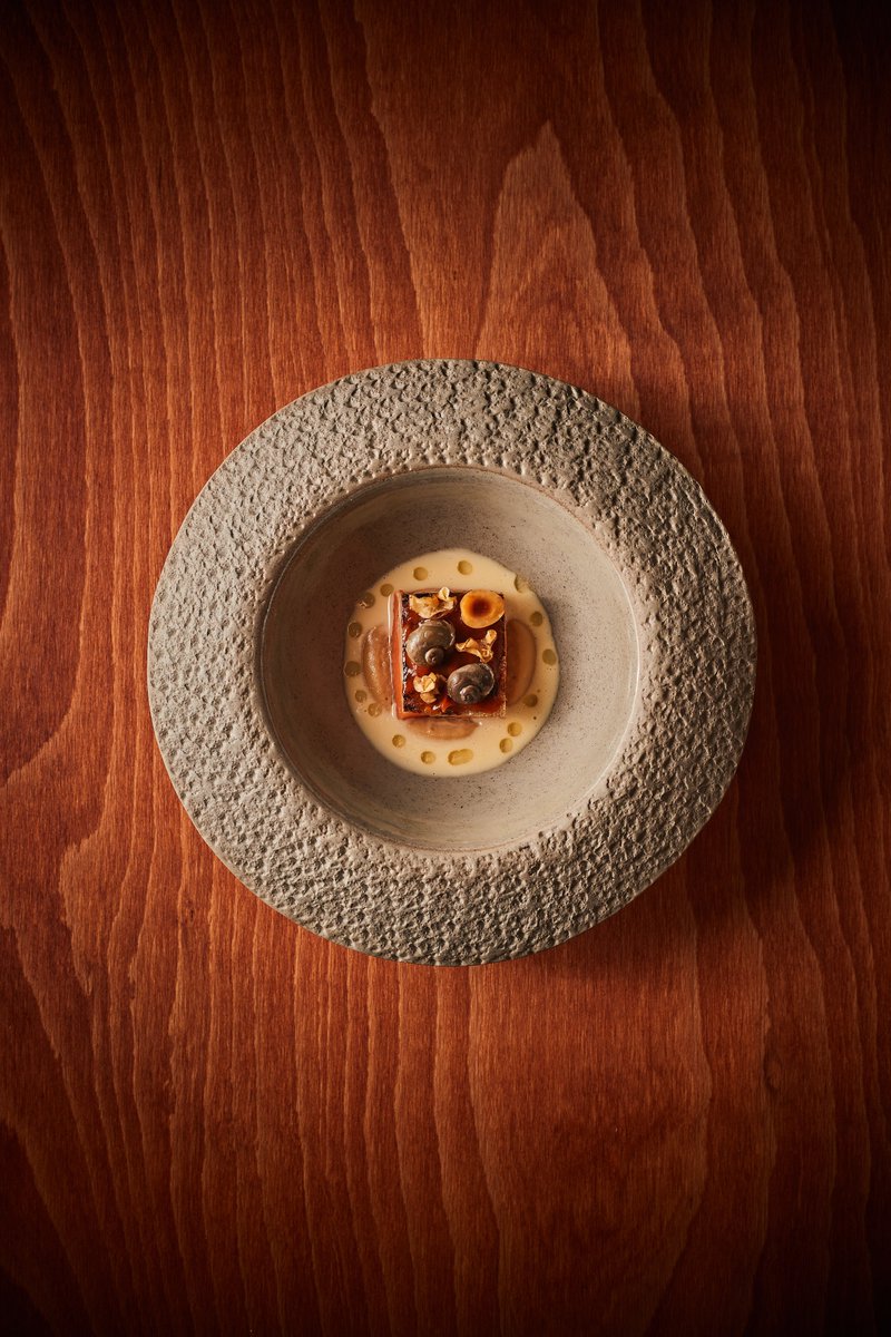 fieldrestaurant's tweet photo. Siven alpský

Char, snail, Jerusalem artichoke, whey https://t.co/KCvdZdaANn