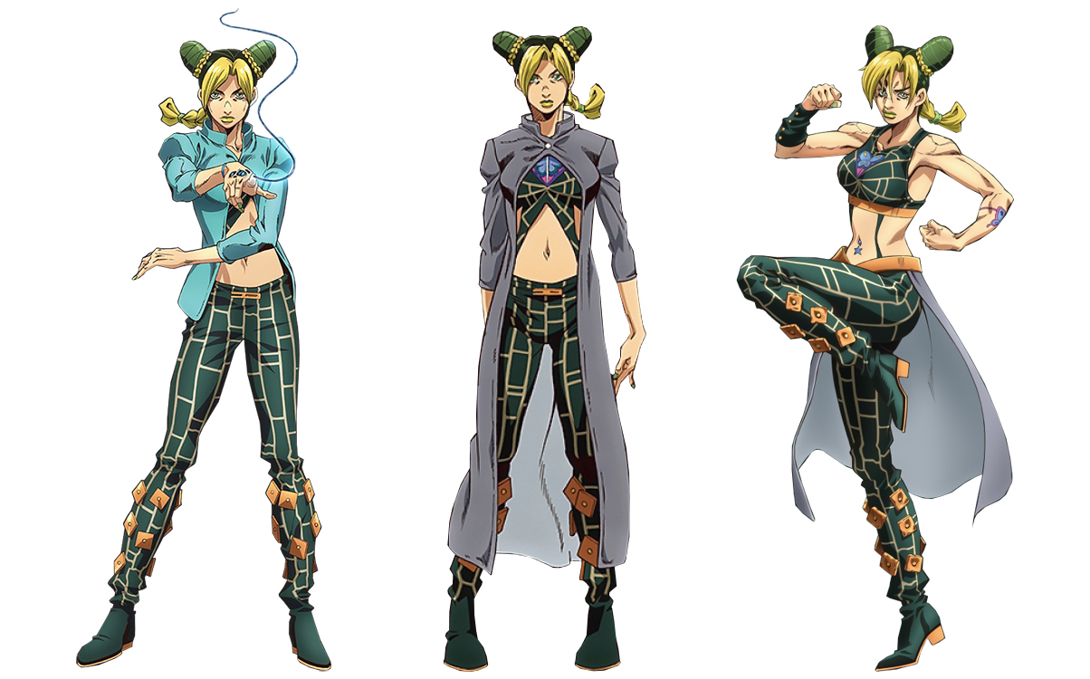 Is Stone Ocean Confirmed? on X: 24 days until the final batch Stone Ocean  is confirmed. jolyne's outfits  / X