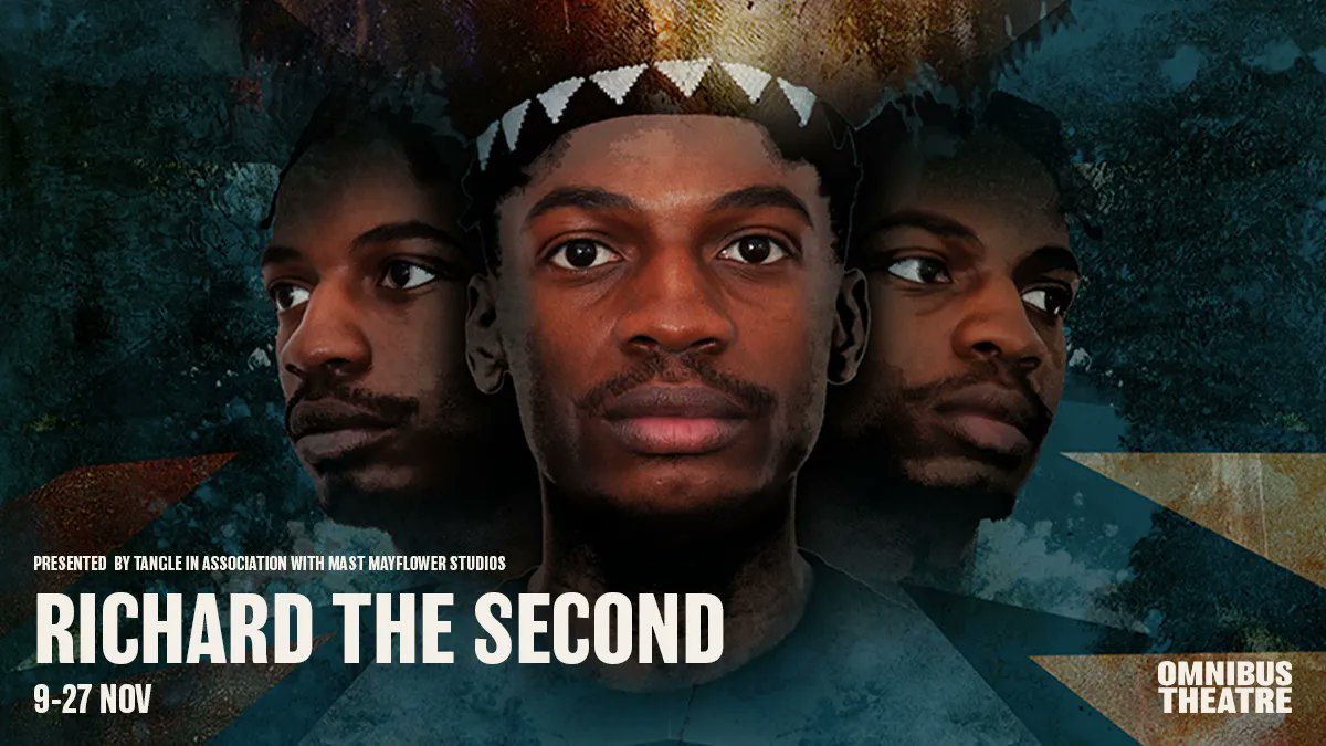 KaliTheatreUK's tweet photo. A radical and electrifying new adaptation of Shakespeare's RICHARD THE SECOND 👑

Performed in @TangleTheatre's distinctive Southern African Township theatre with an original score of Zimbabwean music #TangleRTS

🗓️ 9-27 Nov
📍 @OmnibusTheatre
🎟️ https://t.co/TV46x1DOyz https://t.co/jnfKd2uUq7