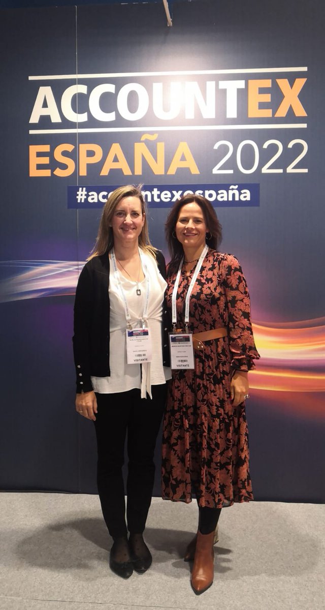 feleleon's tweet photo. 📌Nuestra asociación de asesorías leonesas #ALOD ha estado representada el pasado viernes en la primera feria en España dedicada al sector @AccountexEspana
Nuestros asociados siempre buscando nuevas ideas de mejora y en constante formación 💪

#leonesp #asesoríasleón #asesorías https://t.co/HsWVm07rFA