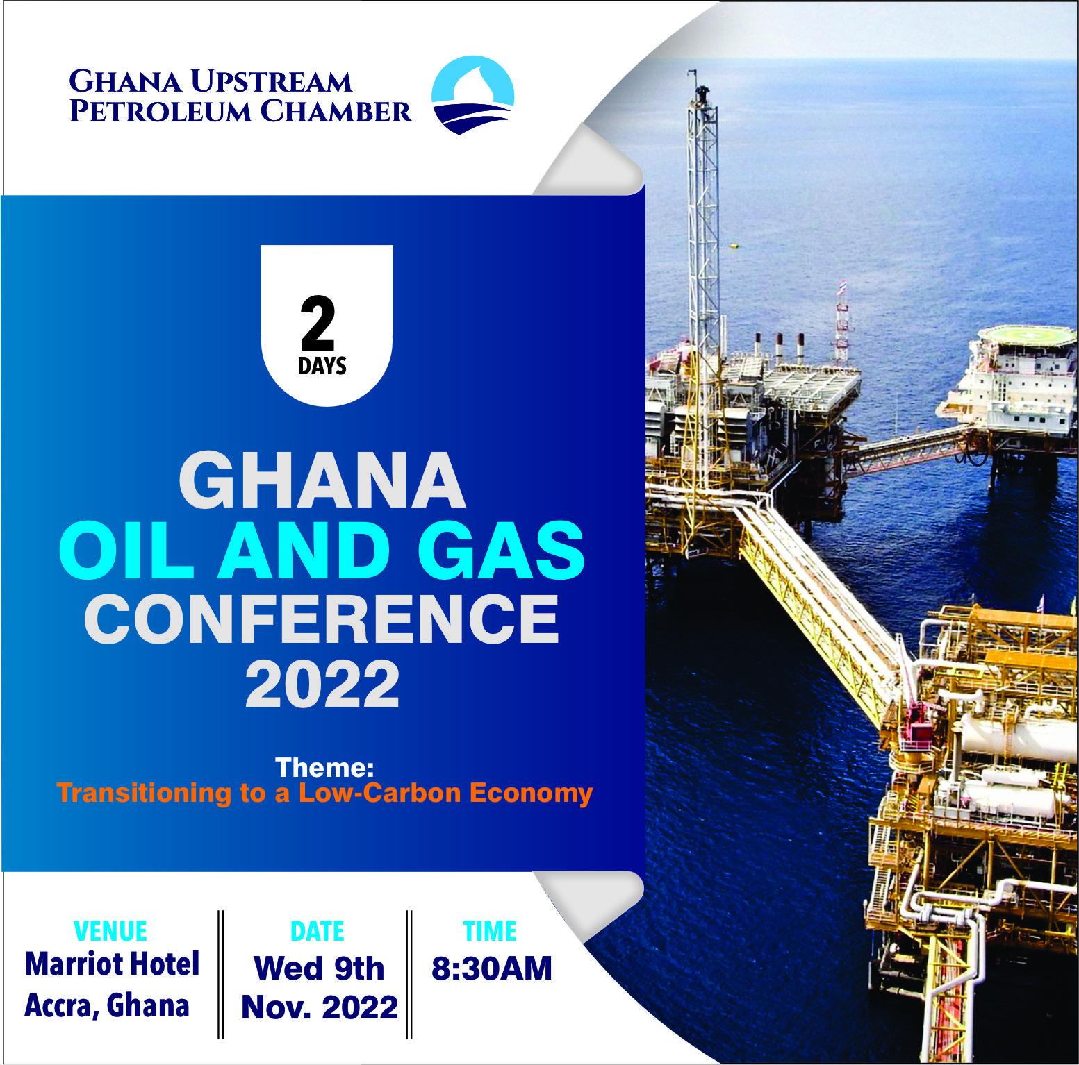 Ghana Upstream Petroleum Chamber on Twitter: "2 days to the Ghana Oil