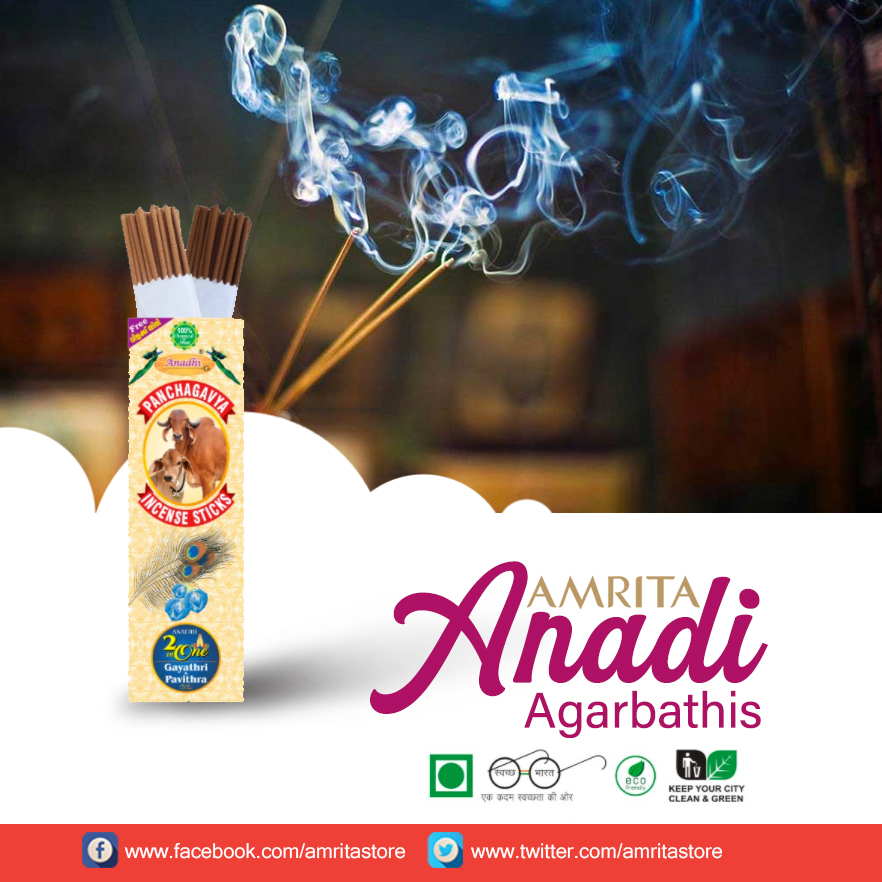amritastore's tweet photo. Amrita Anadi Incense sticks Agarbathis are made entirely from natural ingredients.

No harmful chemicals used.                   https://t.co/pwilE8FYT2 https://t.co/6yNROyMZ0b