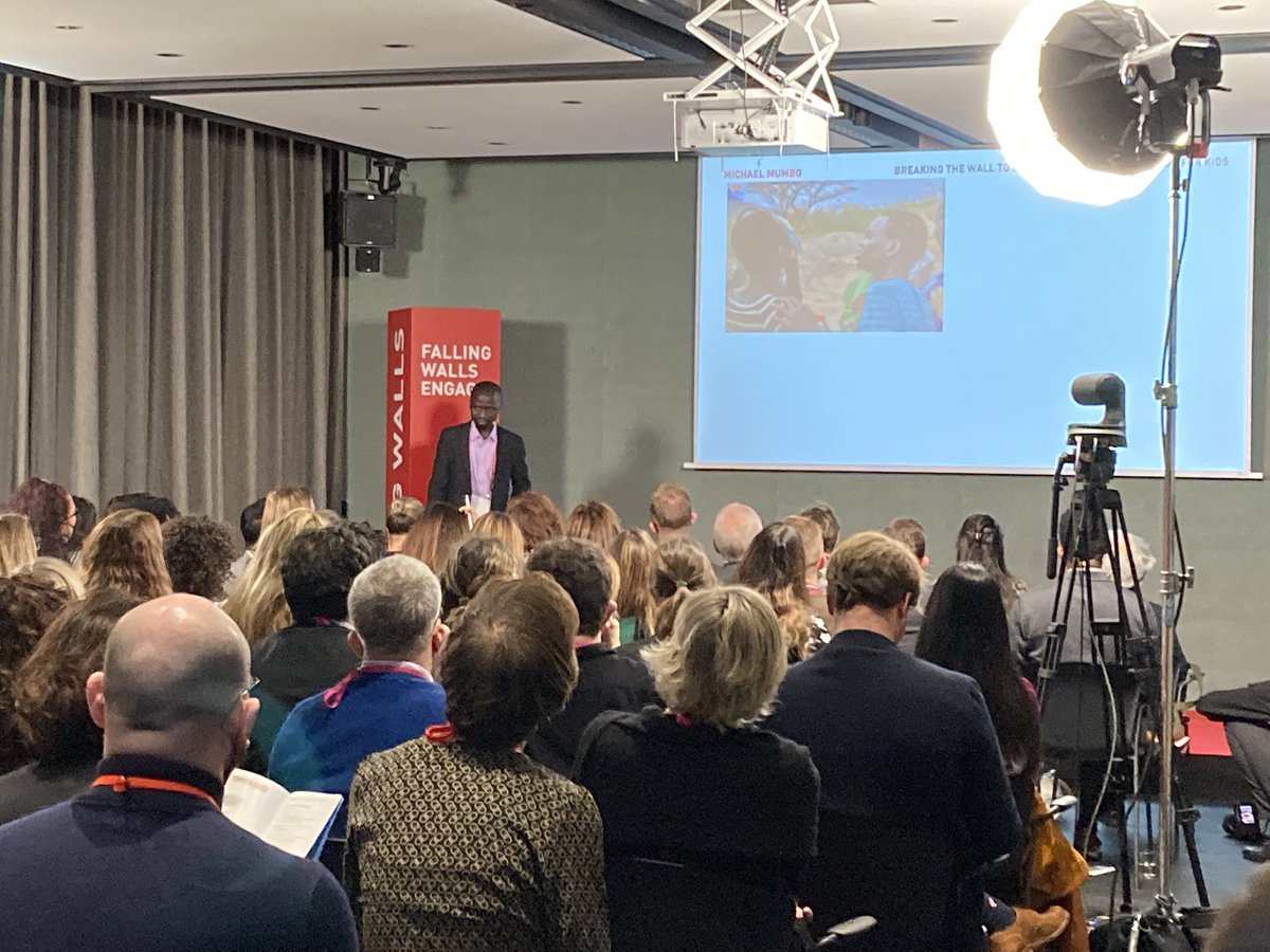 Falling Walls Engage (@fwengage) on Twitter photo We are starting the pitches with Michael Mumbo who is Breaking the Wall to Environmental Conservation for Kids ๐ <a href="/mykmumbo/">Michael Mumbo</a> We are starting the pitches with Michael Mumbo who is Breaking the Wall to Environmental Conservation for Kids ๐ <a href="/mykmumbo/">Michael Mumbo</a>