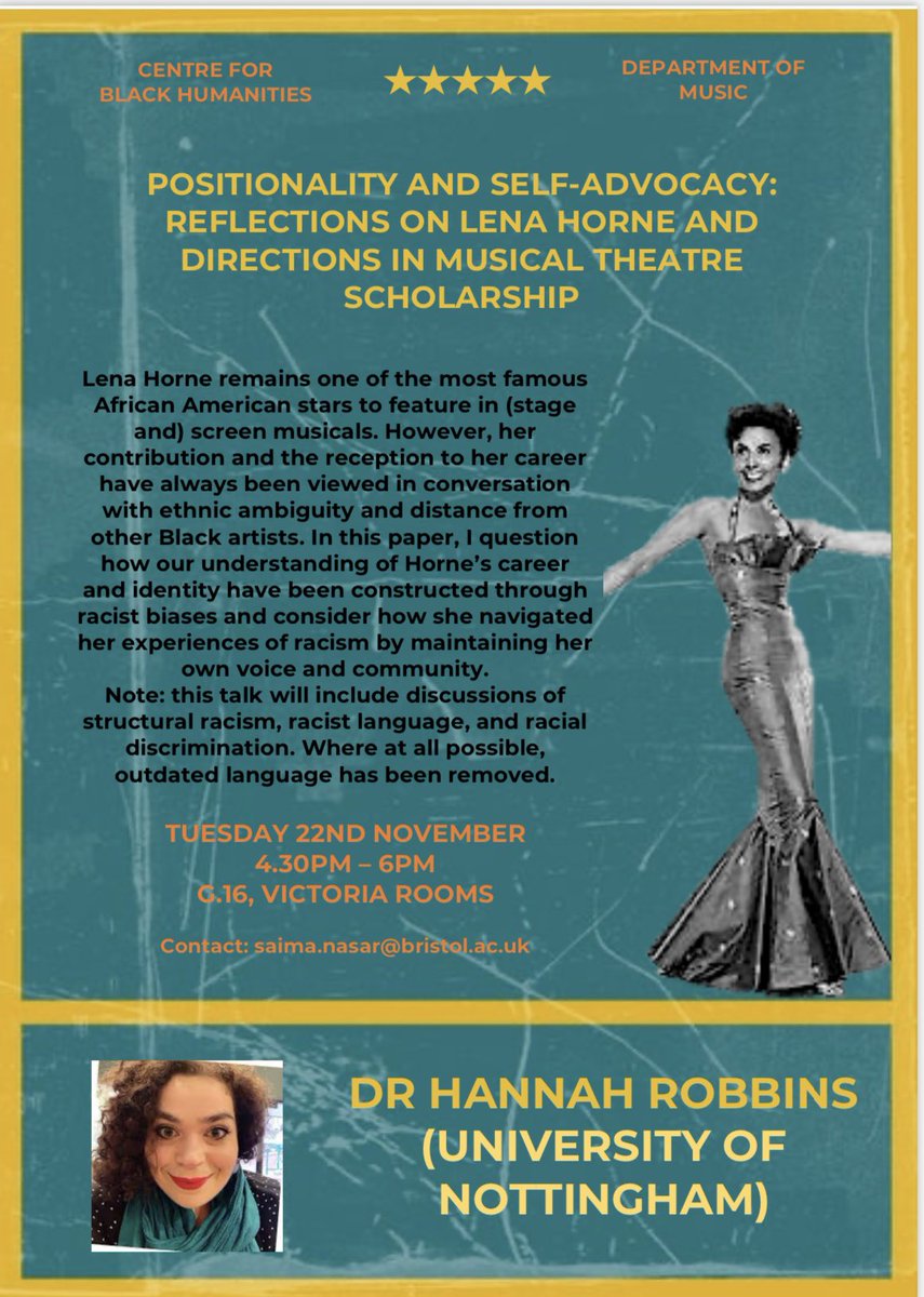 Please join us for our next seminar on Tuesday 22 November, 4.30pm, Victoria Rooms. We are delighted to welcome Dr Hannah Robbins (<a href="/drhannahrobbins/">Hannah Thuraisingam Robbins (they/them)</a>, <a href="/UoNBlackStudies/">UoN Centre for Black Studies</a>). More details below
