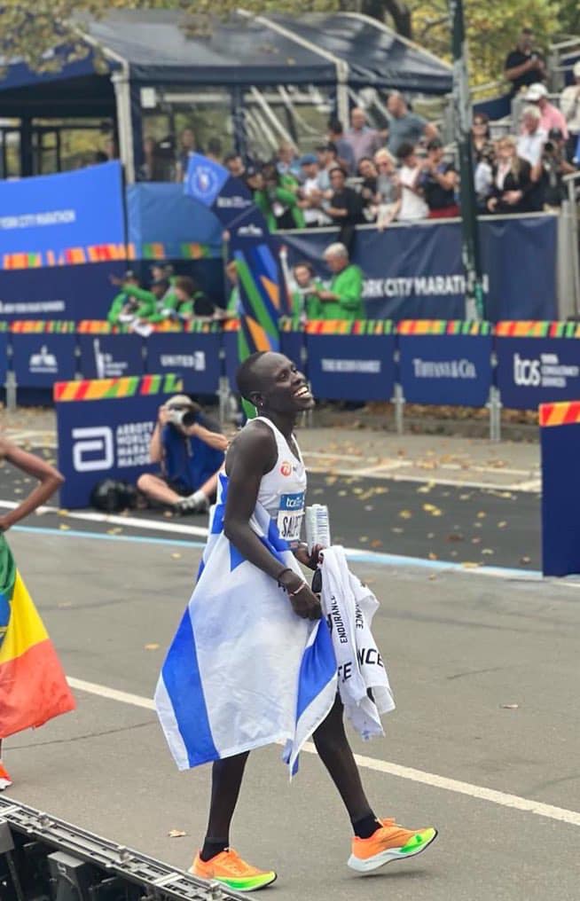 Congratulations to Israel’s Lonah Chemtai Salpeter on finishing 2nd in the NYC Marathon!

#marathon #Israel #mazaltov #congrats