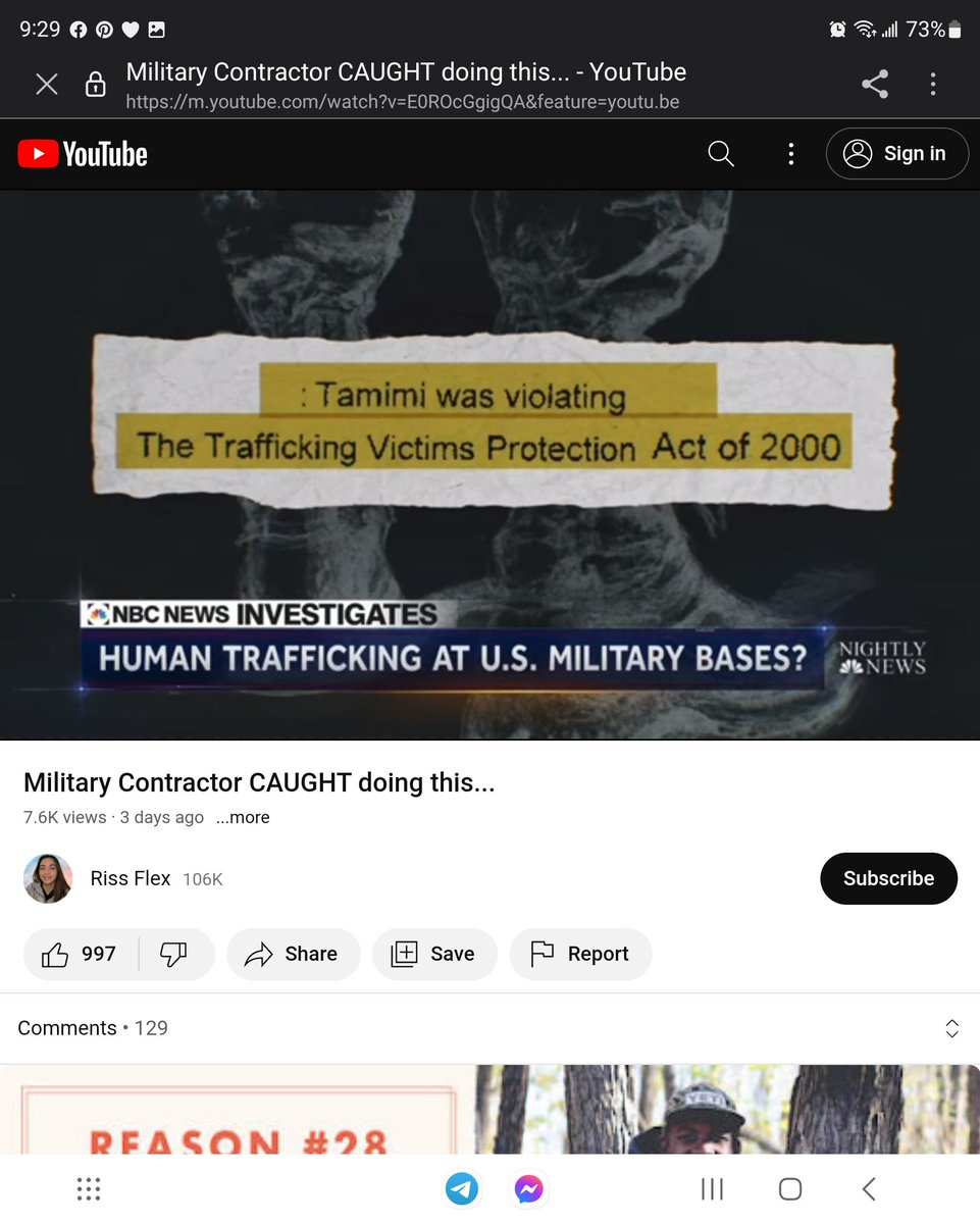 US military contractor caught human trafficking on US Army bases
Military contractors, some of the world’s largest multinational corp including DynCorp &amp; Halliburton have been exposed as major players in global human trafficking. Had military &amp; government protection.