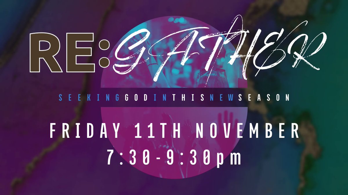 This Friday we'll be gathering as a church to spend time encountering our awesome God as a family.

If you consider yourself to be apart of Cheltenham Elim church - this night is not one to be missed

For more information contact us at info@cheltenhamelim.org