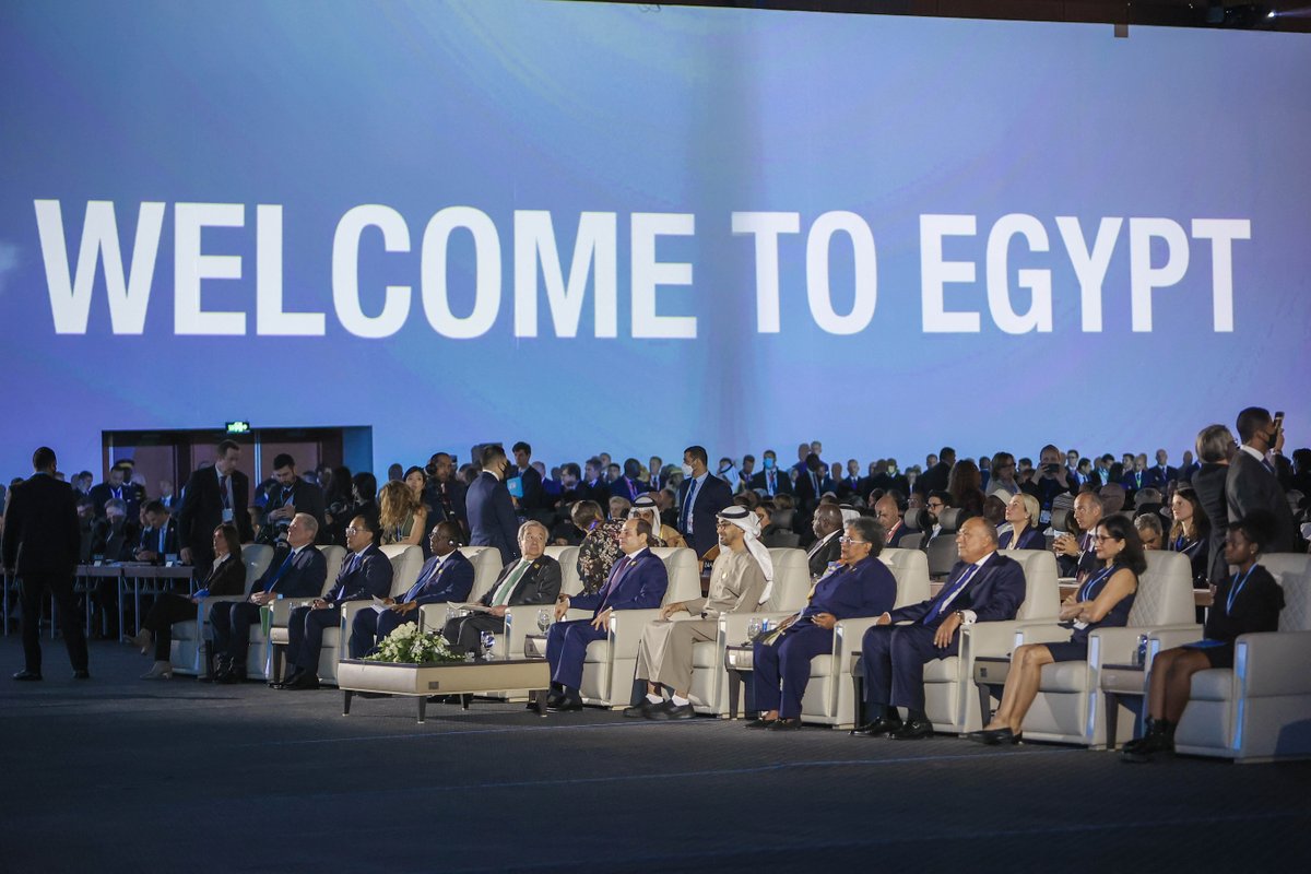 #Egypt welcomes World Leaders, climate envoys, delegates and civil society from around the world to this years Sharm El Sheikh Climate Implementation Summit, where action meets ambition. #TogetherForImplementation #COP27