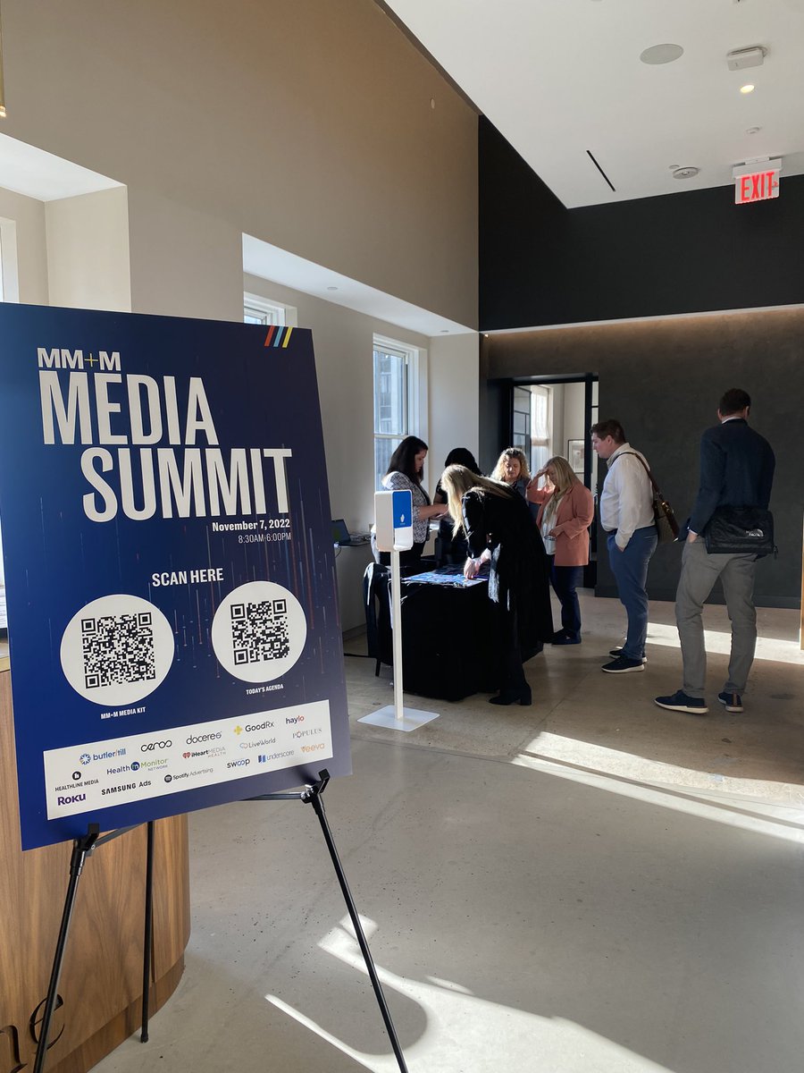 MMMnews's tweet photo. The #MMMMediaSummit is here! Guests join us this morning in New York for registration and breakfast to kick off a day of content, networking and fun. https://t.co/p5vAKxJlA1