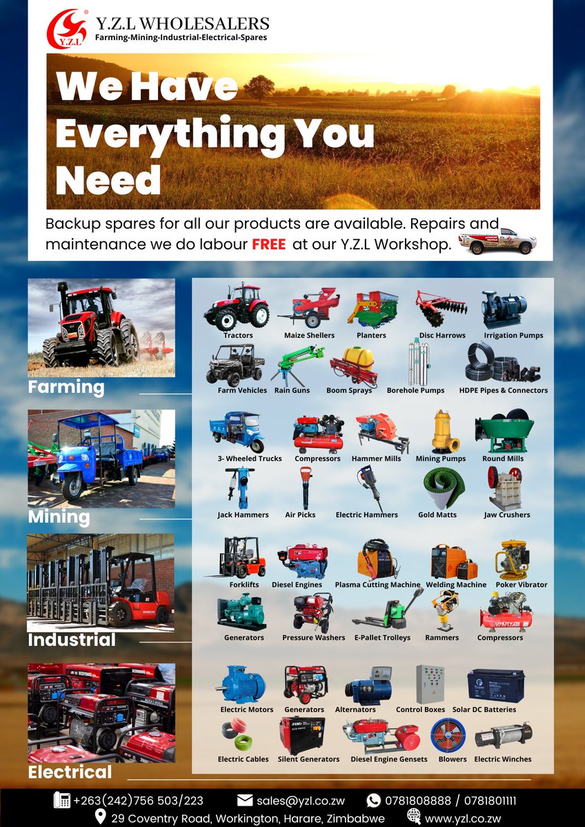 YZL_Wholesalers Zimbabwe tweet media