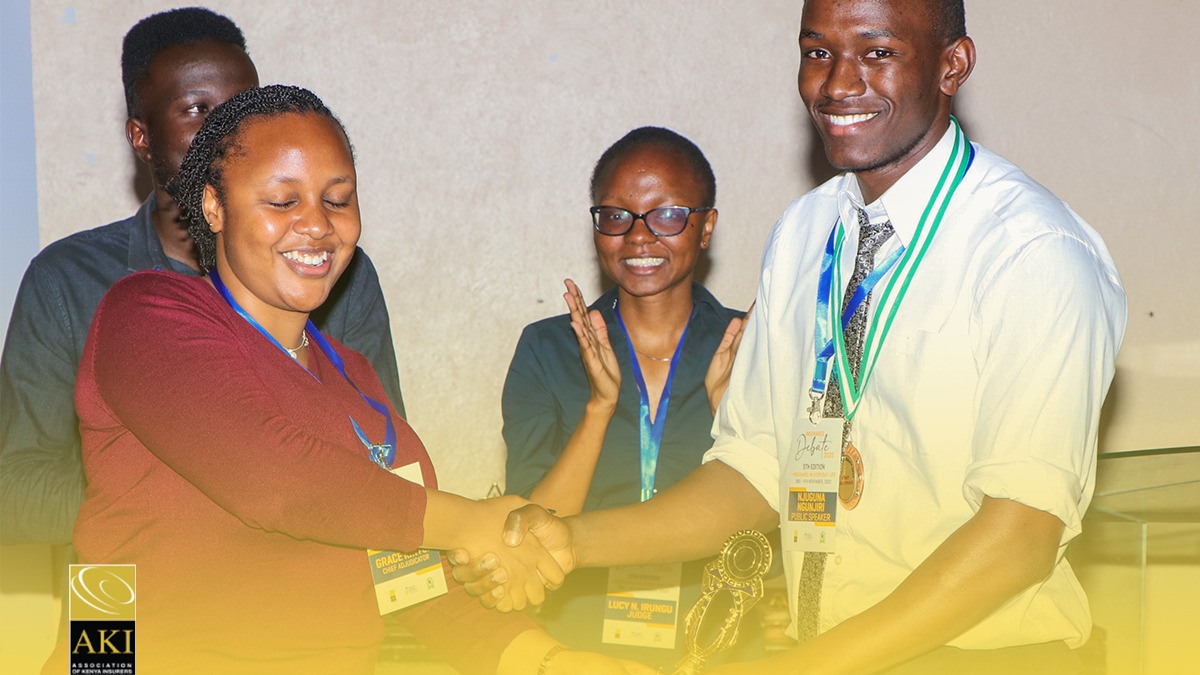 AKI_Kenya's tweet photo. Catch some highlights from the awarding ceremony at the Insurance Debates finals. Congratulations to all the winners! #InsuranceDebates2022 #AKI https://t.co/G53oYRU8bt
