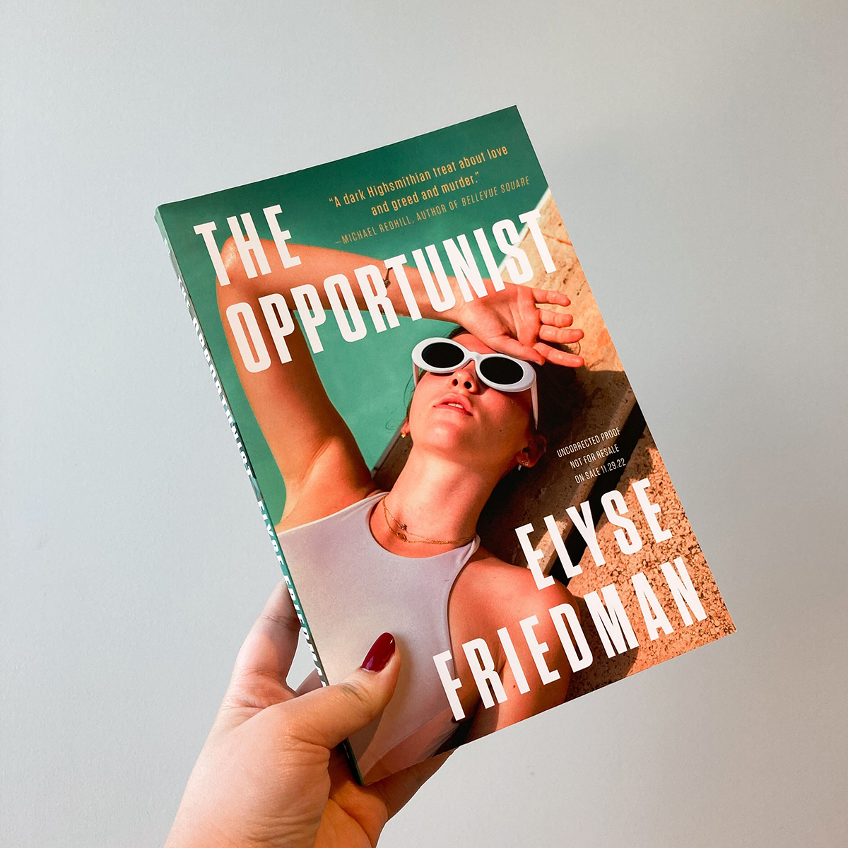 🕶 GIVEAWAY 🕶

If you're a fan of The Nest or <a href="/succession/">Succession</a>, you'll want to read #TheOpportunist by <a href="/elysefriedman/">Elyse Friedman</a> and we're giving away 2 ARCs to 2 lucky 🇨🇦 readers!

To enter, like and RT this post, and give us a follow!
Open to Canadian residents, except QC. Ends Nov 13 2022