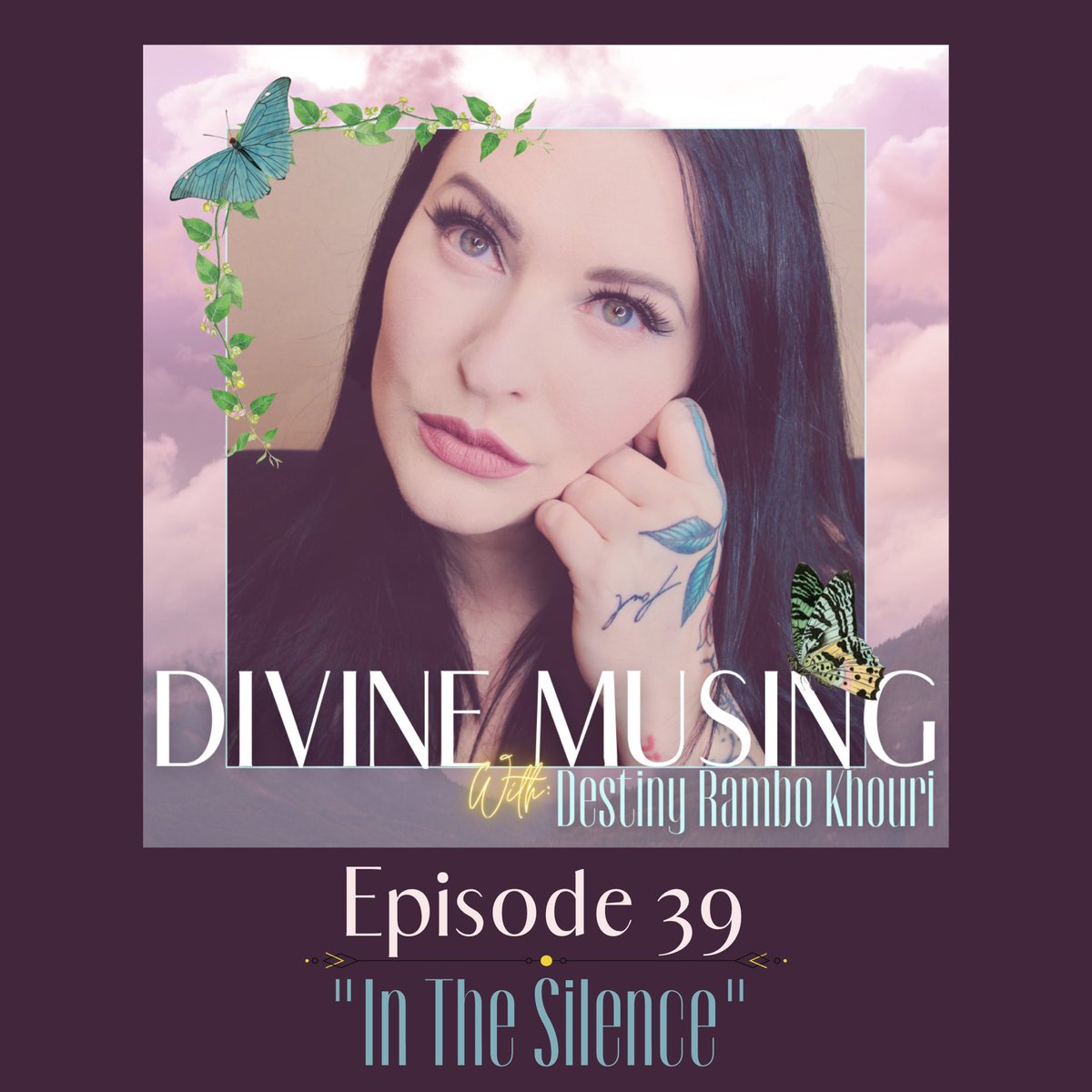 Divine Musing Episode 39: In The Silence is live!! 

In it, I discuss seeking Divine in the silent, quiet spaces &amp; closing out the noisy chaos of the world around us. 

Click the link below to watch, or you can head to wherever you listen to Podcasts! 💜

youtu.be/4TI0EXrlpNo
