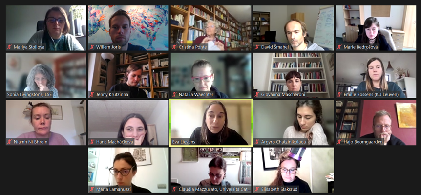 ySKILLS_eu's tweet photo. WP7 kick-off today (lead: @Livingstone_S). In WP7 we will synthesise the @ySKILLS_eu results, and identify, respond to and incorporate children's and adolescents' views, priorities and experiences in developing the recommendations for policy and practice. #H2020 @HorizonEU https://t.co/9T2TyvK02s