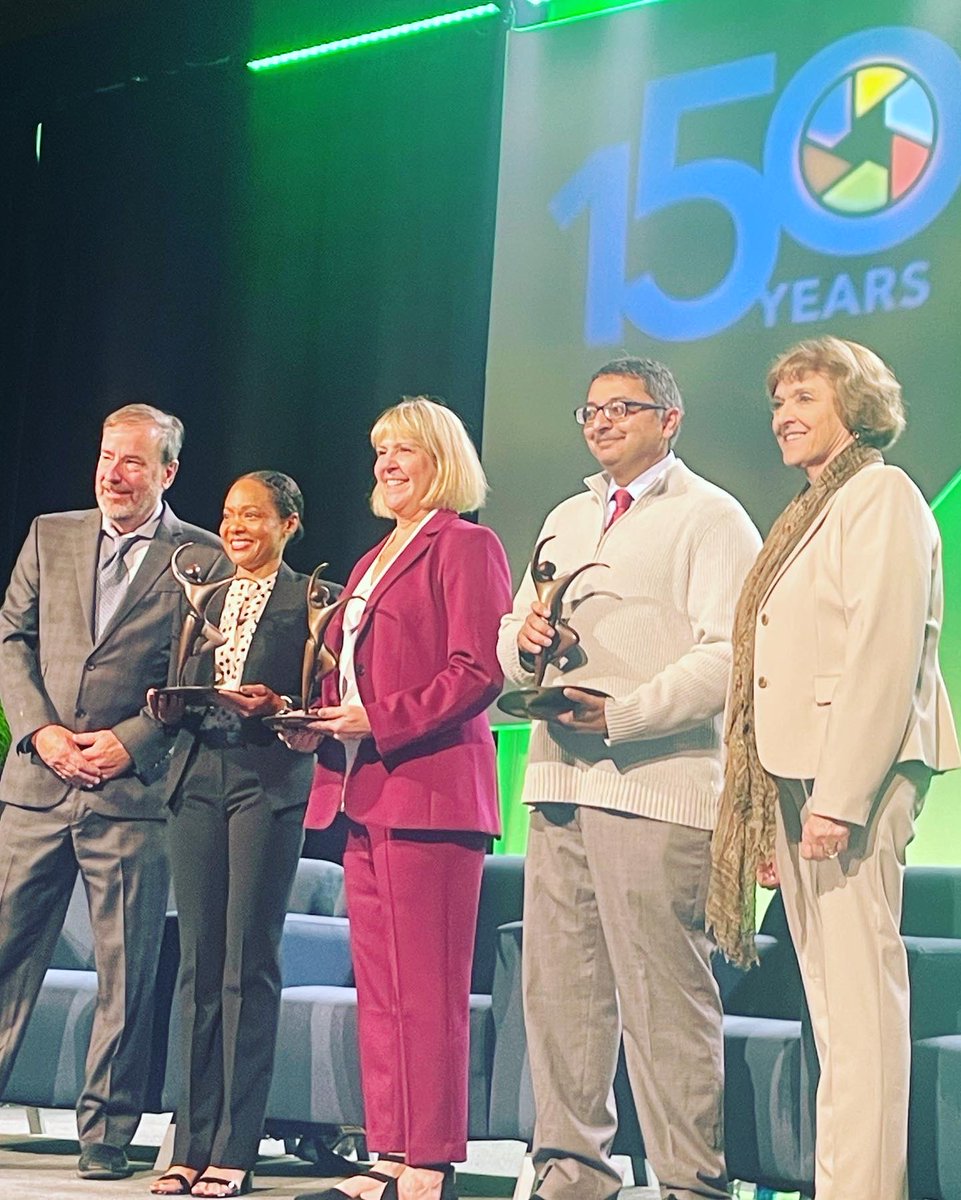 MaconHarrison's tweet photo. The Fries Prize for Improving Health is being awarded this morning at the APHA 150th annual meeting to three representative associations of FRONT LINE PUBLIC HEALTH WORKERS. Thank you public health! #NACCHO #APHA #BCHC #TFAH #CDCFoundation #ASTHO https://t.co/O9qWKNj9B8
