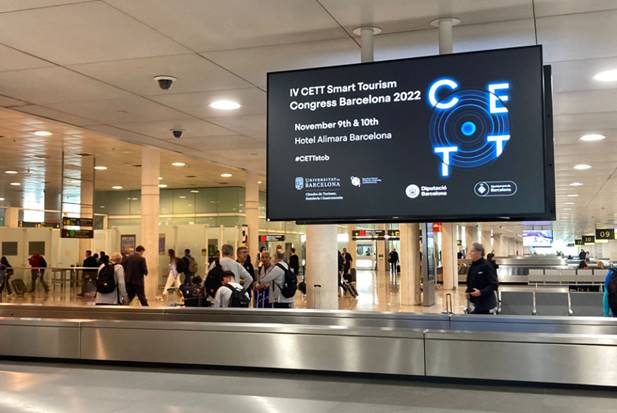 🛬We are ready at Barcelona-ElPrat Josep Tarradellas Airport to welcome those coming from abroad at the IV CETT Smart Tourism Congress Barcelona 

Are you ready to talk #SmartTourism🙌?

<a href="/aena/">Aena</a> #cettstcb <a href="/UniBarcelona/">Universitat de Barcelona</a> <a href="/TurismeDIBA/">TurismeDIBA</a> <a href="/BarcelonaTurism/">Barcelona Turisme</a>