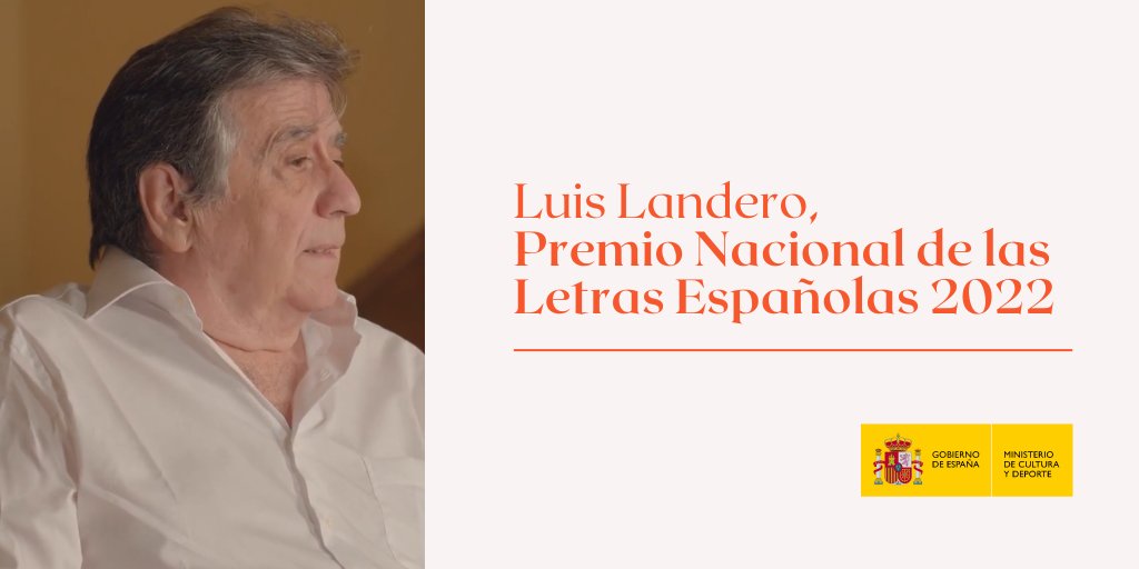 culturagob's tweet photo. 🗞️ Luis Landero, #PremioNacionaldelasLetrasEspañolas2022

✍️ El jurado destaca que es "un extraordinario narrador, creador de numerosas ficciones con personajes y atmósferas de gran expresividad y excelente escritura, recuperando la tradición cervantina”
https://t.co/xqOu0k7rF6 https://t.co/86PTEL9BTx