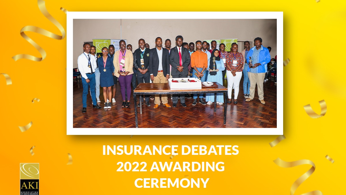 AKI_Kenya's tweet photo. Catch some highlights from the awarding ceremony at the Insurance Debates finals. Congratulations to all the winners! #InsuranceDebates2022 #AKI https://t.co/G53oYRU8bt
