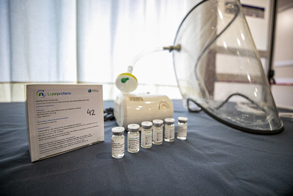 GermanPandolfi's tweet photo. Nota en Prensa del Gobierno de Córdoba. El ibuprofenato de sodio nebulizable, uno de los hitos del Centro de Excelencia en Productos y Procesos de Córdoba (Ceprocor) que se usó durante la pandemia de Covid-19 con excelentes resultados.
https://t.co/XJP7mAFkNV
@gobdecordoba https://t.co/Rs0oW2VP5c