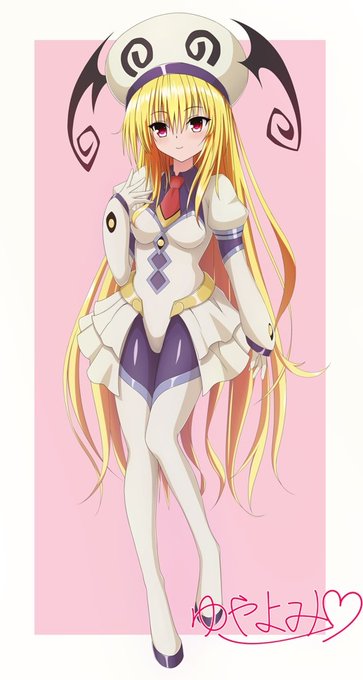 金色の闇 リクエスト #ToLOVEる #金色の闇 #女の子 #ヤミ #イラスト #girl #リクエスト #金髪 #ToLOVEるダークネス https://t.co/A36ZLQwgLl 