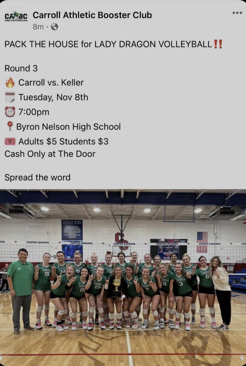 Come support LDVB!! For round 3 🐉🐉