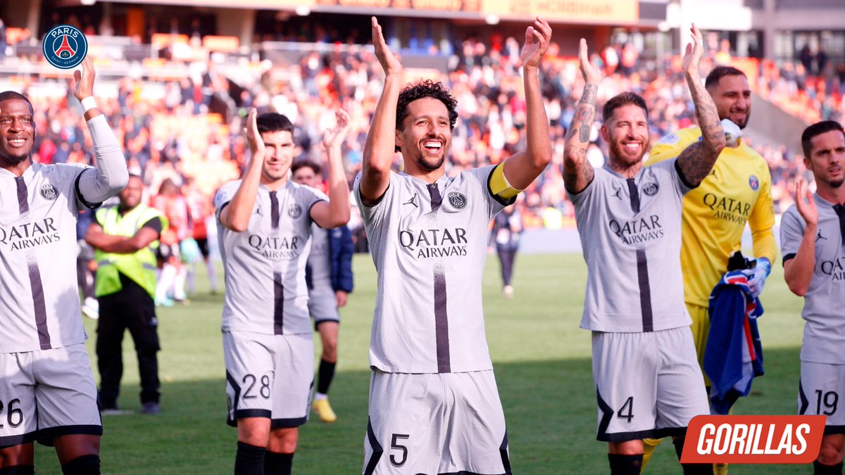 Celebration of the day with @gorillasapp 🤩

#FCLPSG